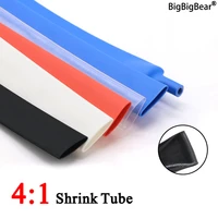 1m id 4 6 8 12 16 20 24 32 40 52 mm heat shrink tube with glue adhesive lined 41 dual wall tubing sleeve wrap wire cable kit
