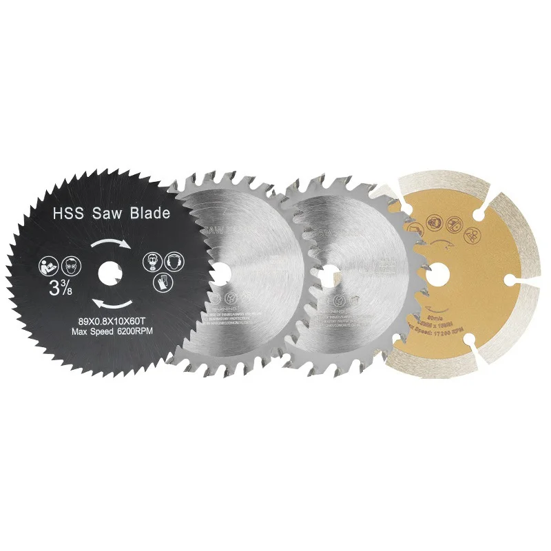 Лезвие пилы TCT 89x10 мм диск для резки дерева твердый сплав наклонная пила лезвие