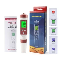 4 in 1 digital ph meter with tdsectemperature measurement waterproof highly accurate multi parameter tester for home