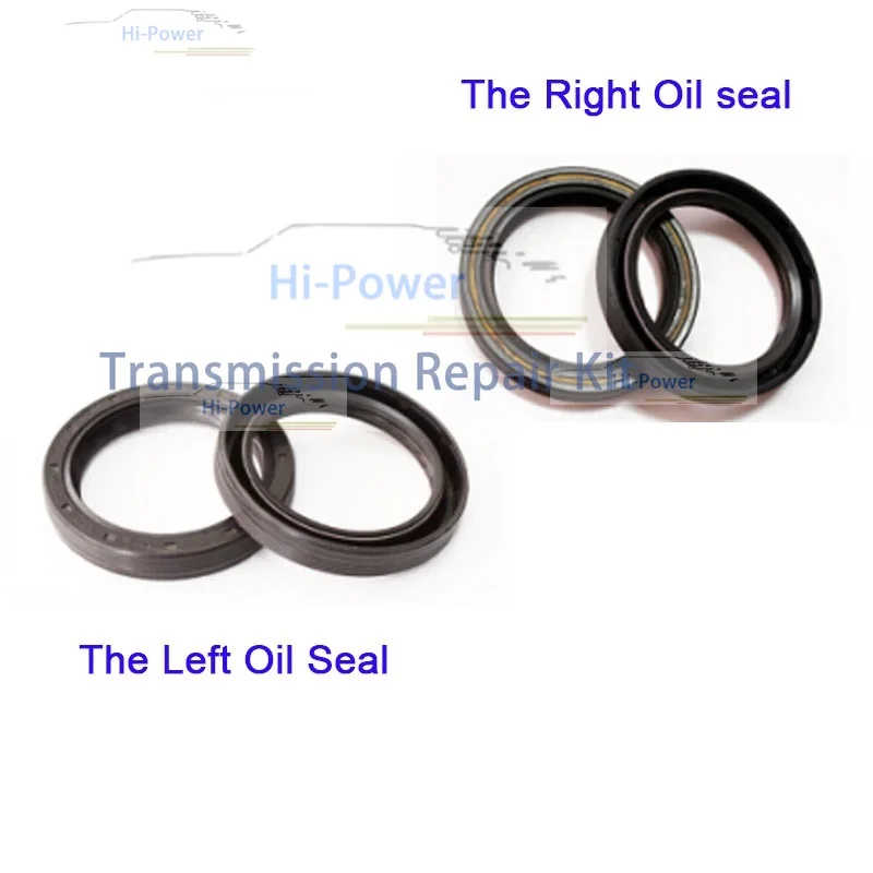 

Left Rubber Oil Seal Kit 020-301-189T for VW for Jetta King for Bora 016.409.399B Or New 01M 01N CVT Auto Transmission Right