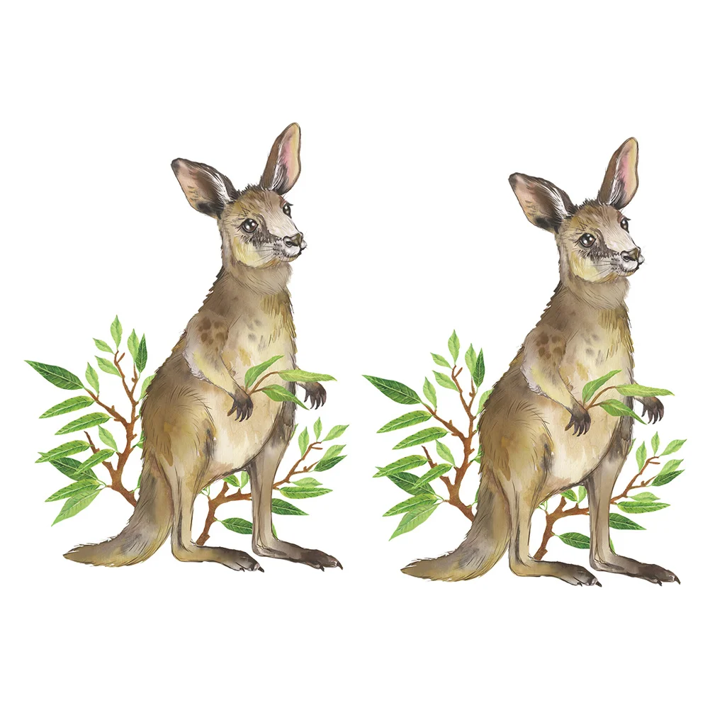 

Wall Animal Stickers Decal Sticker Background Decalsroom Kidsremovable Stickdecorative Indoor Decor Adult