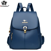 fashion bagpack women soft leather backpack travel bag ladies backpack shoulder bags daypack big school bags for teenage girls