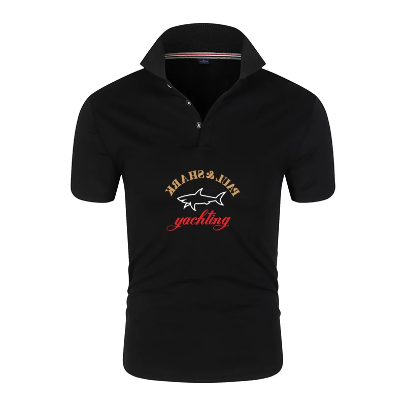 

Men's Summer Sports Golf Shirts Quick Dry Breathable Polo Shirts Polyester/Spandex Short Sleeve Tops Golf Wear Men's T-Shirts