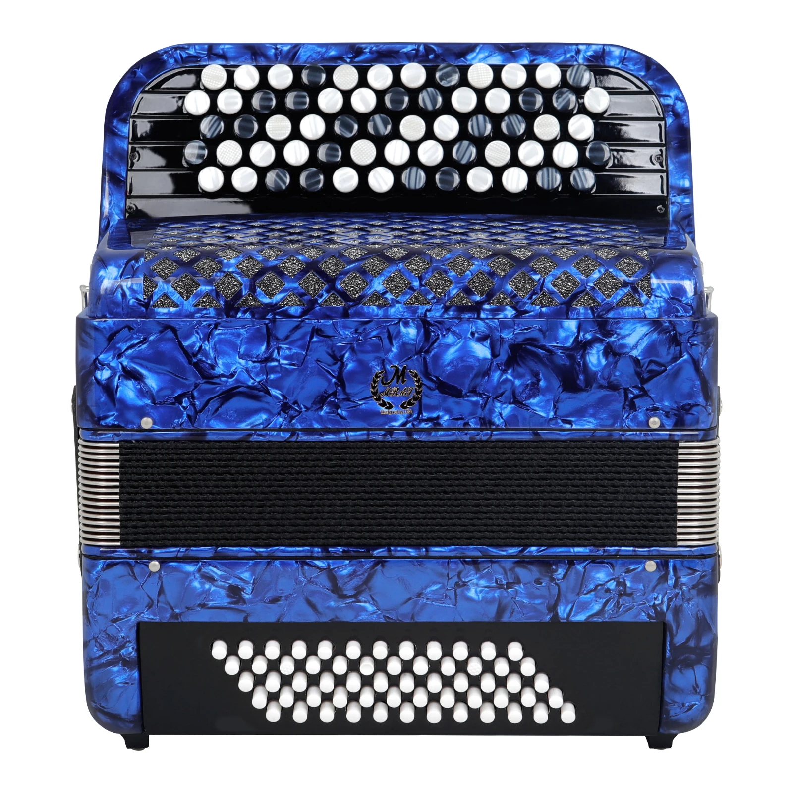M MBAT Bayan Accordion 62-клавишный 60-басовый аккордеон музыкальный инструмент
