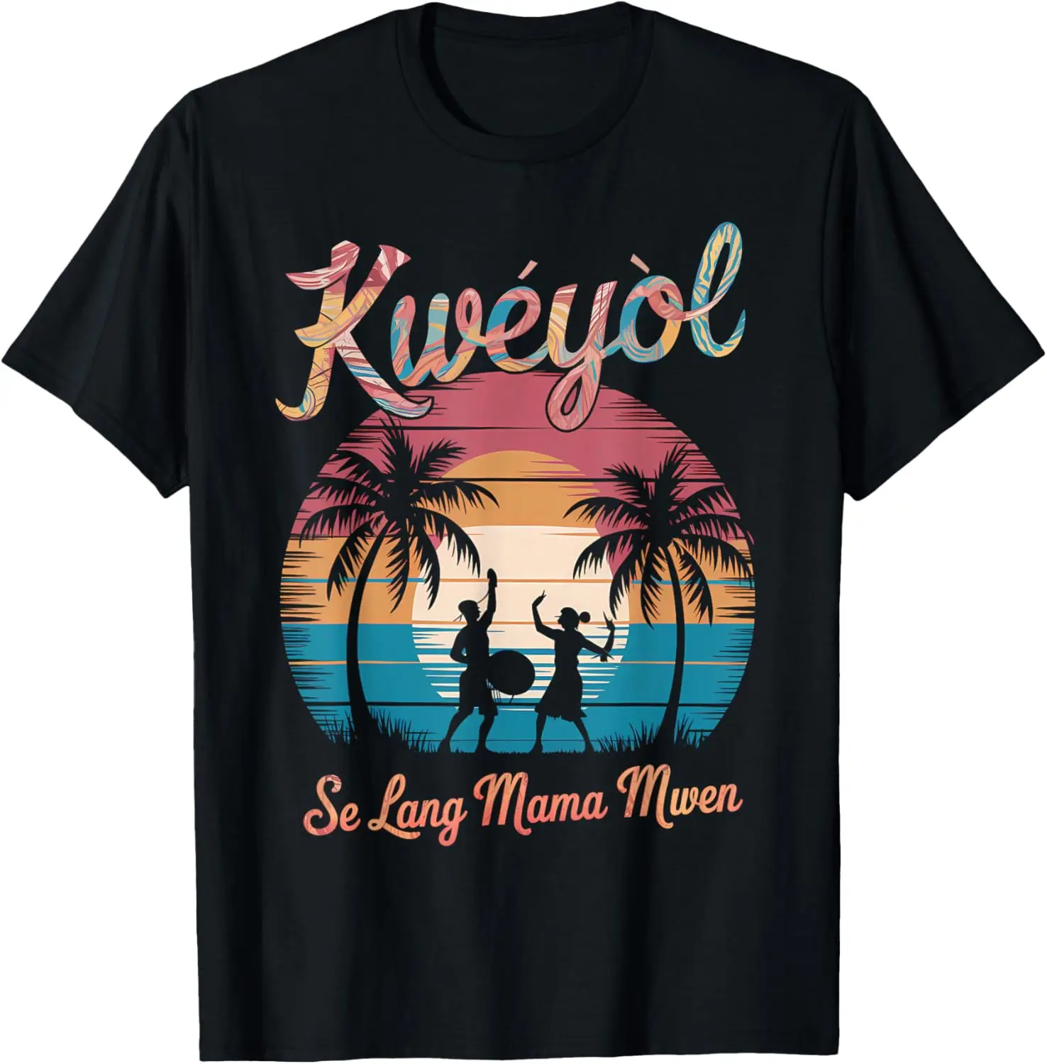 Kılı Panger Se Lang Mamaααα Jounen K comer ñ Outfit Creole Pride Футболка