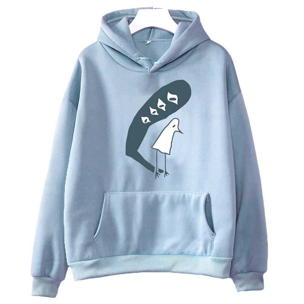 

Oyasumi Punpun Aesthetic Hoodie Spring and Autumn Cartoon Girls Kawaii/Cute Long-sleeved Sweatshirt Sense of Design Kids Casual