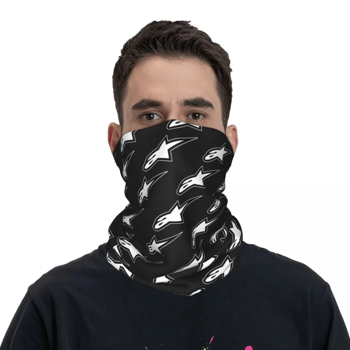 

Men Motocross Bandana Enduro Cross Balaclava Neck Gaiter Motorcycle Windproof Face Scarf Cover Bitumen Bike Headband Tube Masks