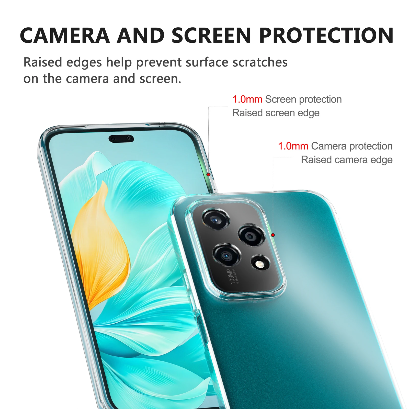 Мягкий прозрачный чехол для телефона Honor 200 Lite 5G роскошная противоударная задняя