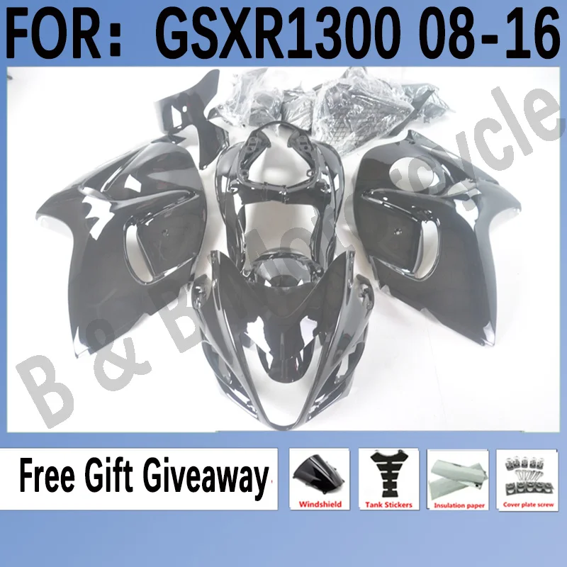 

Комплект обтекателей для мотоцикла, подходит для GSXR1300 2008 2009 2010 2012 2013 2014 2016, цвет черный