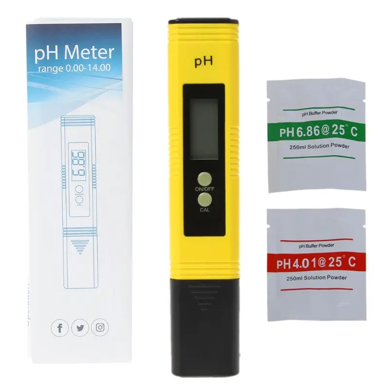 

Auto Calibration Mini Digital Pocket Pen Type PH Meter Multimeter Tester Hydro