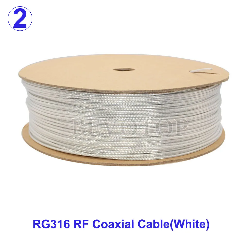 

BEVOTOP RG316 Коаксиальный кабель 50 Ом