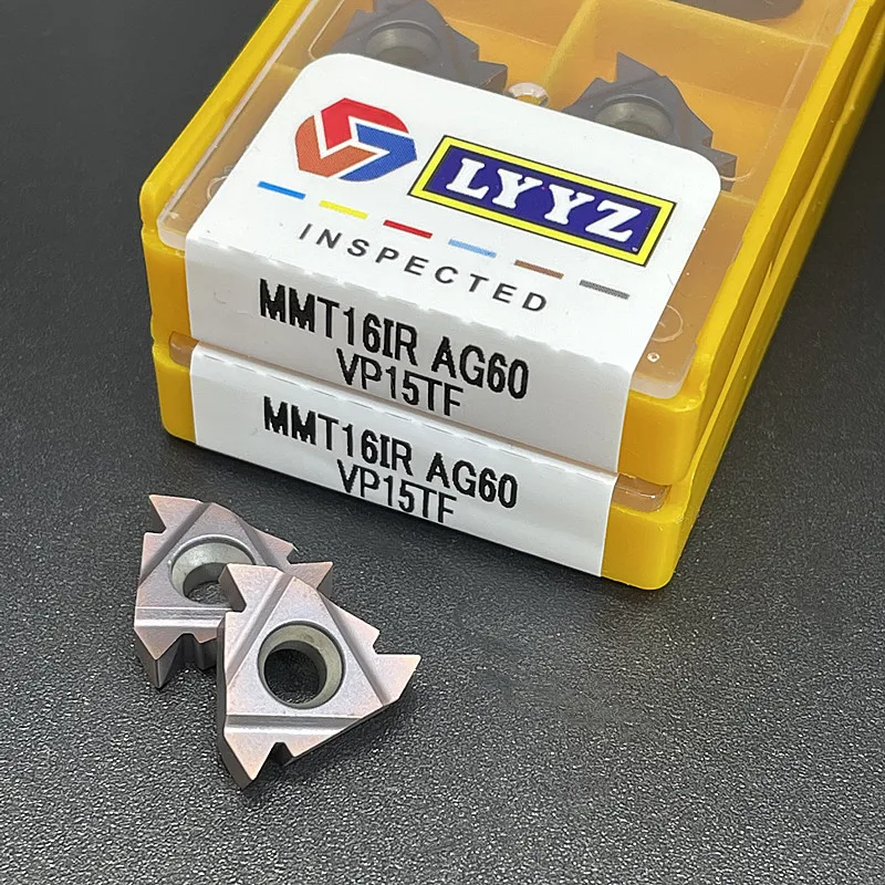 

10 шт., твердосплавные фрезы MMT16IR MMT16ER AG60 VP15TF UE6020/MMT16IR