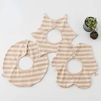 baby bib soft double layer waterproof cotton drool bibs scarf drooling saliva towel for newborn infant burp cloth accessories