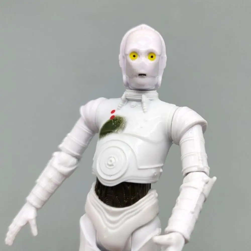 Фото Hasbro Star Wars K3Po D-Ot робот 3,75 дюйма, натуральная объемная дефектная модель, модель куклы, экшн-фигурка, подарок на день рождения №4