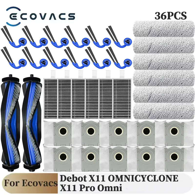 

Аксессуары для Ecovacs Deebot X11 OMNICYCLONE/X11 Pro Omni