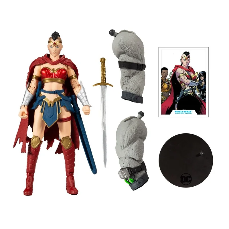 

Оригинальные экшн-фигурки McFarlane Last Knight on Earth Wonder Woman, украшения-игрушки Gifts