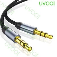 uvooi 3 5mm audio cable aux cable jack speaker cable male to male for jbl headphones car xiaomi redmi samsung aux speaker cord