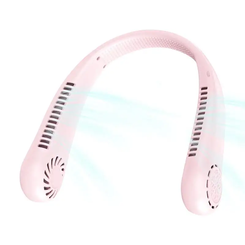 

Портативный шейный вентилятор, перезаряжаемый Персональный вентилятор с 3 скоростями, регулируемый 3-скоростной USB-вентилятор 1200 мАч, перезаряжаемый вентилятор для рук