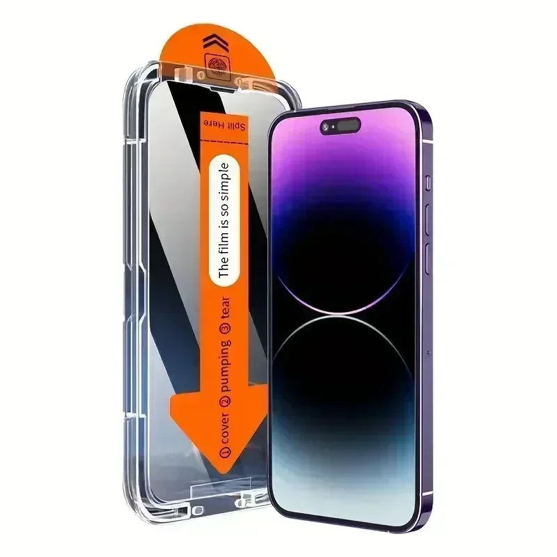 Фото 5 шт. защитных стекол для установки без пыли для Huawei P60 Art, P50, P30, Pura 80, 70 Ultra, P40 Pro Plus, антишпионская пленка. №4