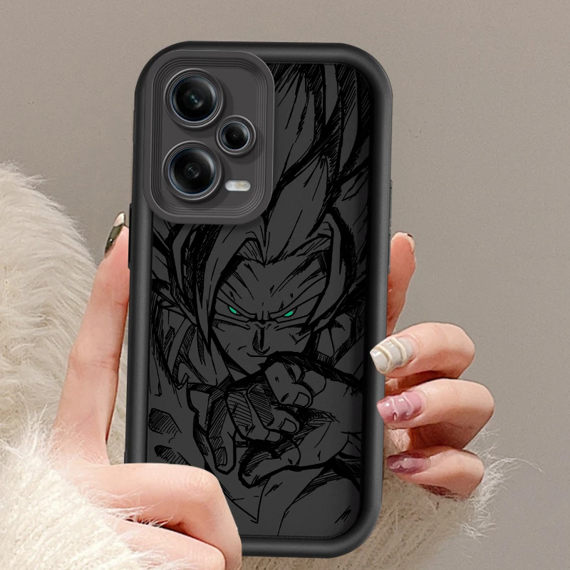 Комиксы D-Dragon Ball Saiyan Eye лестница для Xiaomi Redmi Note 13 12 12C 11 11S 10 10C 10A 9C 9A Pro чехол телефона