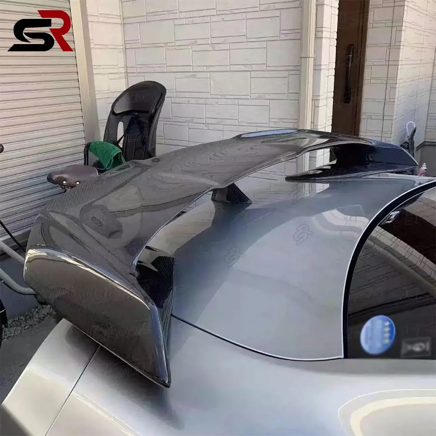 Для Nissan GTR35 углеродное волокно высококачественный задний спойлер детали задней