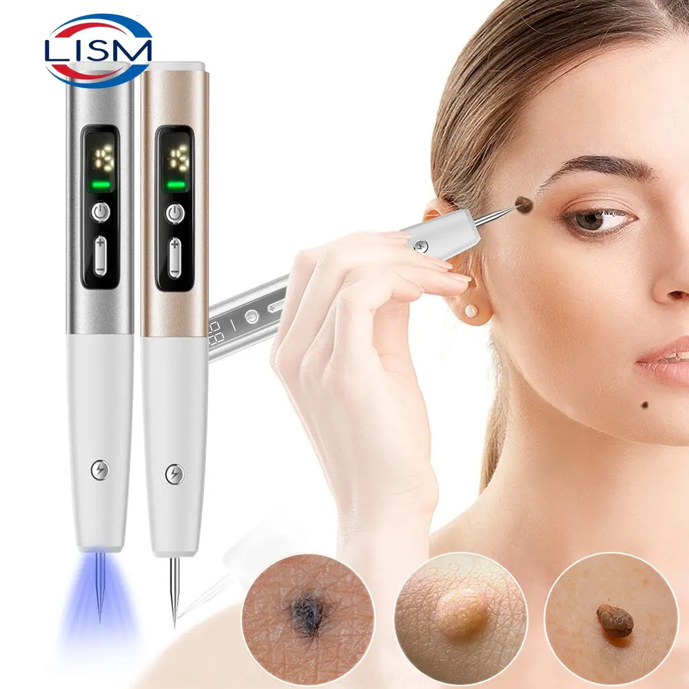 

Mole Remover for Dark Spot Freckle Warts Black Spots Pimples Laser Plasma Remover for Skin Tag Removal