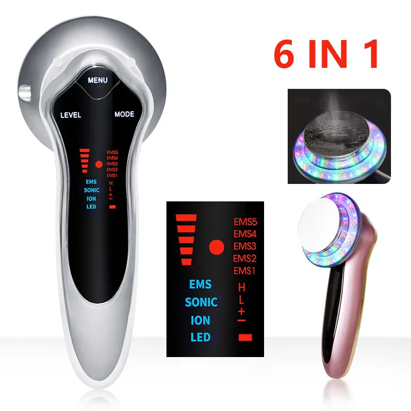 

NEW Ultrasound Body EMS Slimming Photon LED Therapy Facial Massager Face Galvanic Skin Care Burn Fat Anti Cellulite Spa Beauty