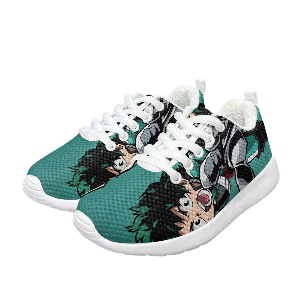 

Nopersonality My Hero Academia Kids Running Shoes Polyester Mesh Children's Canvas Shoes Four Seasons Soccer Shoe Suitable