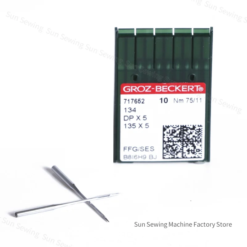 10 шт. немецкая машина Grotz игла DPx5 антитепловая титановое покрытие с защитой от
