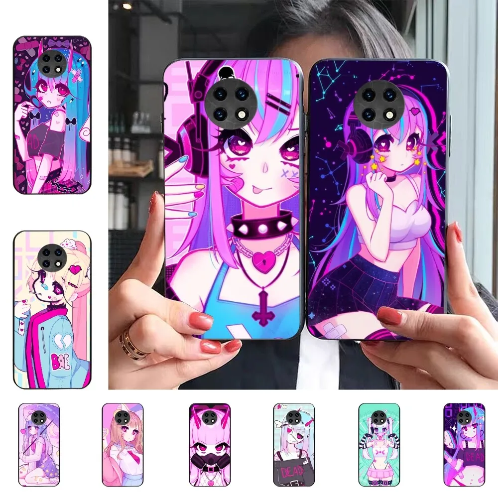 Geoxor Moneko Girl чехол для телефона для Redmi 5 6 7 8 9 10 Plus Pro 6 7 8 9 A GO K20 K30 K40 Pro Plus F3 Fundas