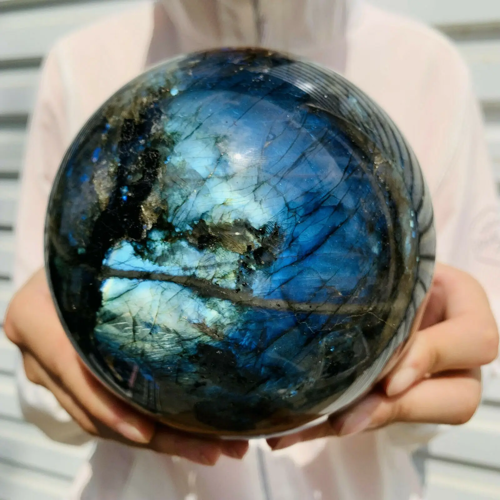 

AAAA + 100% натуральный кварцевый хрустальный шар, минеральное духовное лечение, украшение для дома, энергетический драгоценный камень в подарок