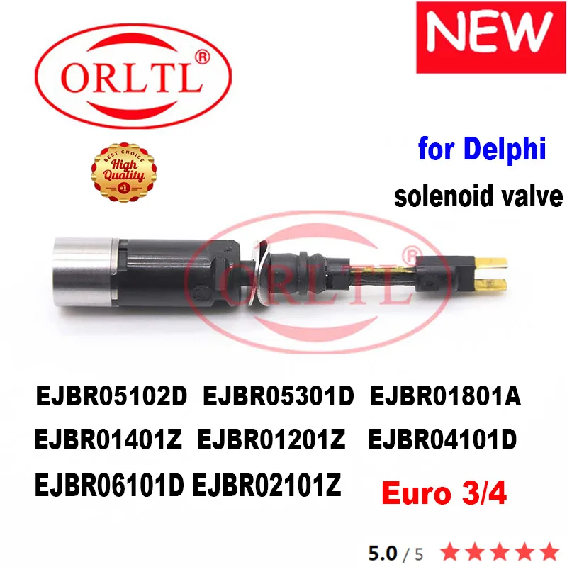 

Diesel fuel Solenoid Air Valve Magnetic Valve Electro Valve for Diesel Injector EJBR04101D EJBR06101D EJBR02101Z EJBR05301D