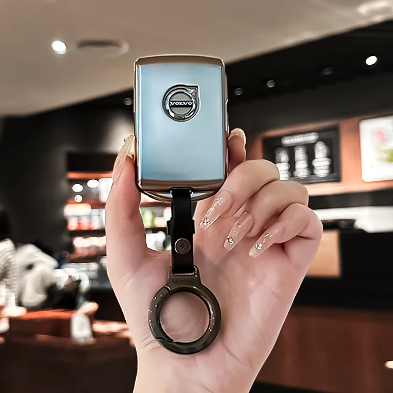 Чехол для автомобильного ключа из ТПУ защитный чехол Volvo XC60 XC40 XC90 S90 V60 S60 V90 C40 Polestar 1