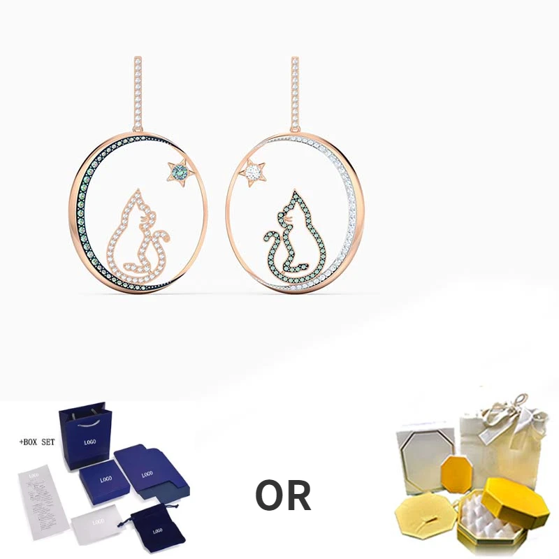 2024 Модные золотые серьги-кольца для женщин с очаровательными большими круглыми