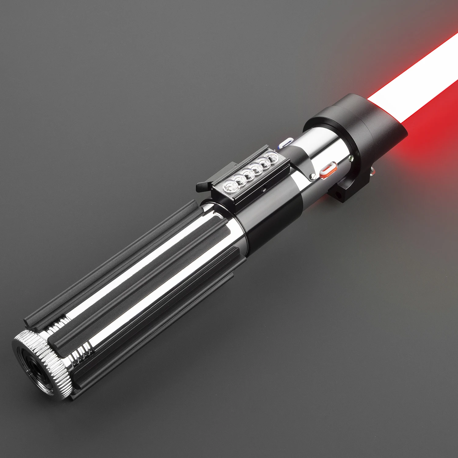 

DamienSaber Darth Saber Xeno3.0 Pixel Lightsaber Heavy Dueling Light Saber Metal Hilt Sensitive Smooth Swing with 34 Sound Fonts