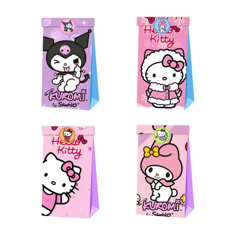 Sanrio My Melody Hello Kitty kuromi Аниме Сумка для подарков женская сумка для конфет украшение для дня рождения Детские подарки на день рождения