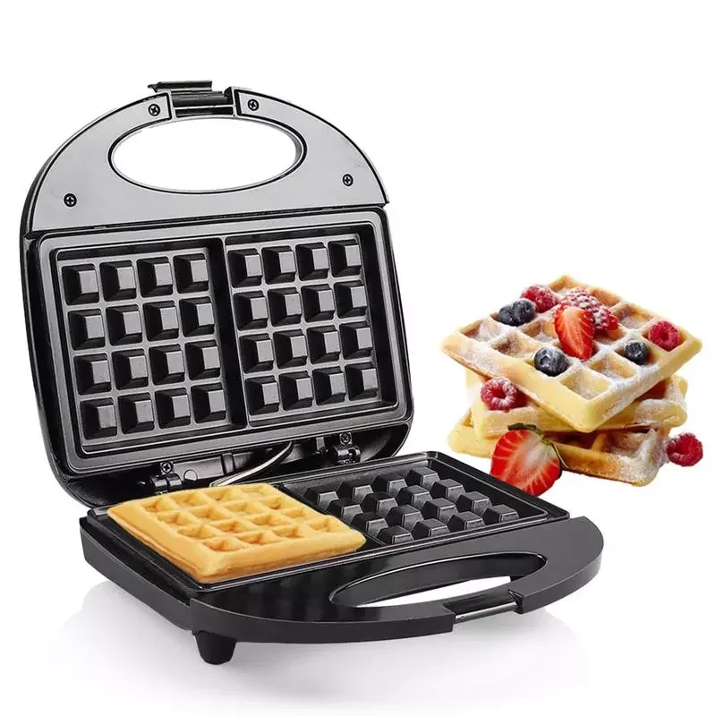 

NEW2023 110v Non-stick Waffle Maker Cooking Kitchen Appliances Egg Cake Machine Breakfast Machine Waffles Pot Baking Pan