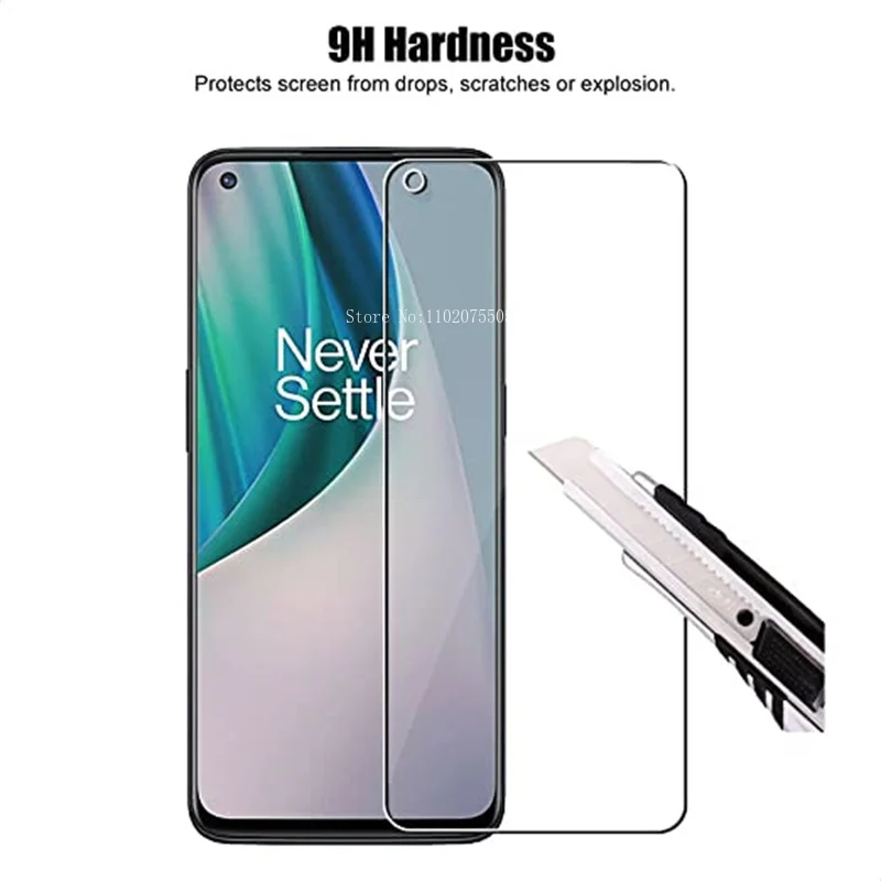 Закаленное стекло для OnePlus 9 10T 9R 9RT 8T 7 Защитная пленка экрана Oneplus Nord CE 3 2 Lite N30 N20 N10