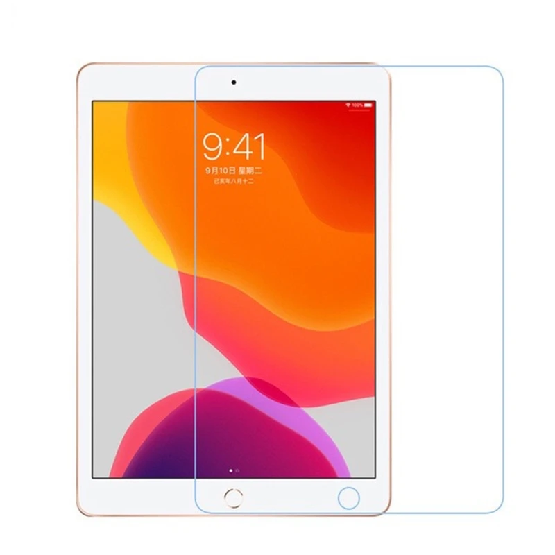 

9H Tempered Glass For iPad 10.2 2020 8th Gen Screen Protector For A2270 A2428 A2429 A2430 Tablet Bubble Free HD Protective Film