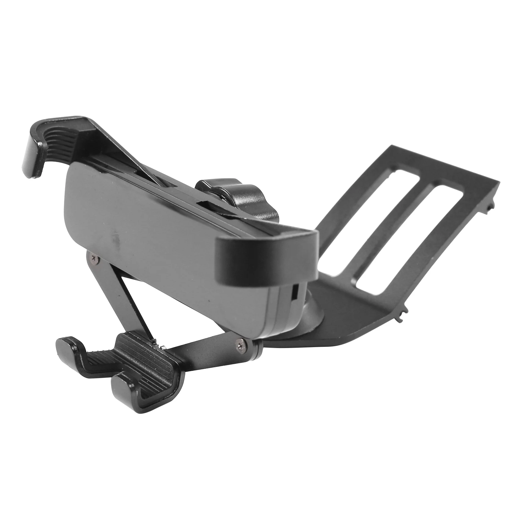 

For Mercedes-Benz C-Class W204 2011-2013 Aluminum Alloy Car Center Air Vent Mobile Phone Holder Accessories Black