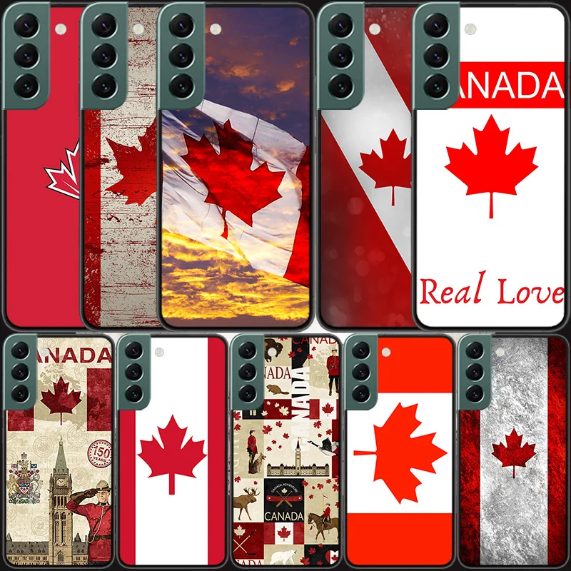 

Canada Maple Leaf Flag Silicon Call Phone For Samsung Galaxy Note 20 Ultra 10 Lite 9 8 M11 M12 M21 M30S M31S M32 M51 M52 Case J8