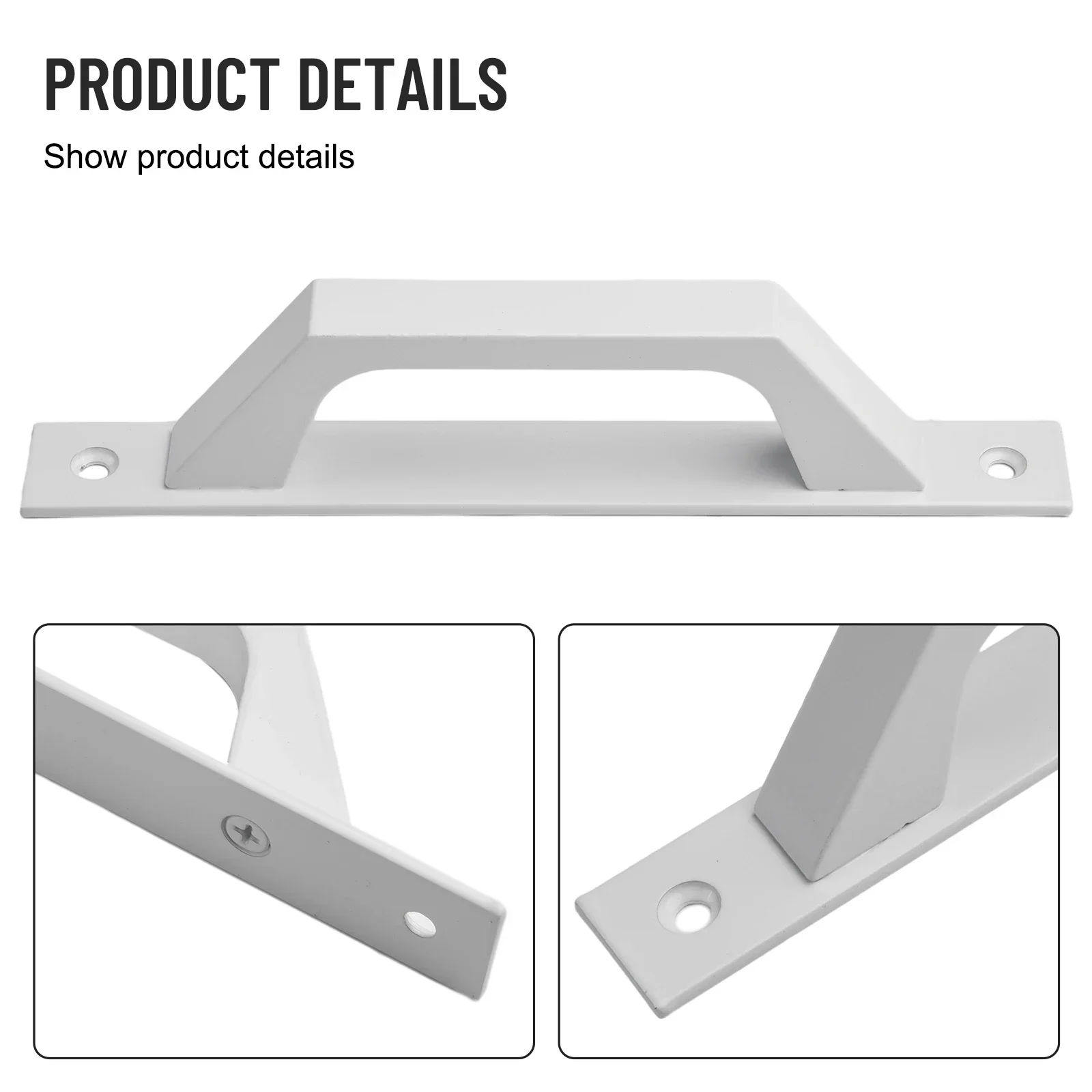 Ручка для дверной ручки сарая с длиной основания 200 мм наружной и внутренней
