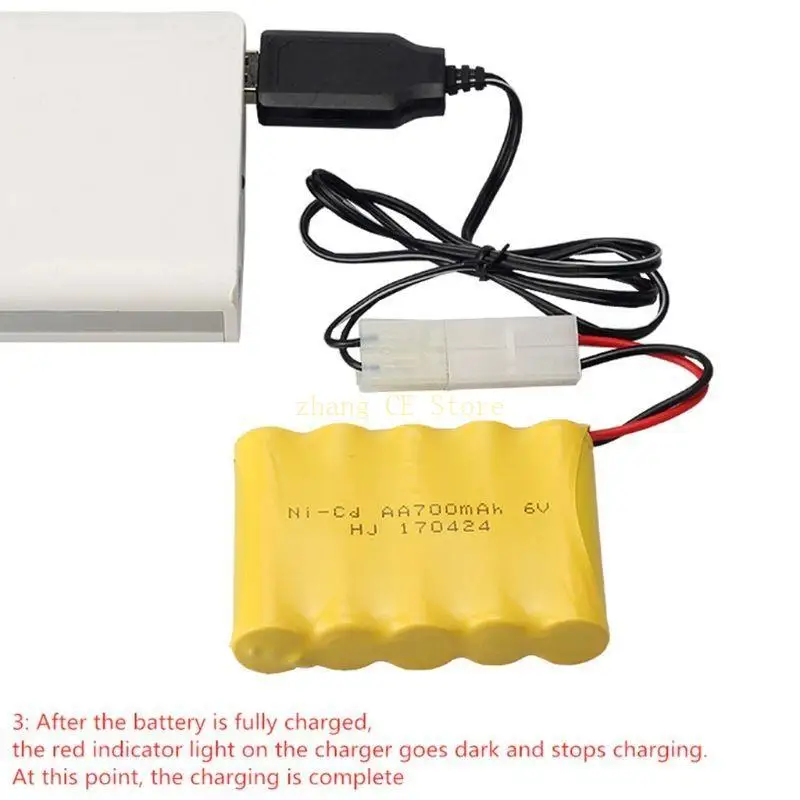 Фото M5TD Зарядка кабельная батарея USB Зарядное устройство NI-CD NI-MH KET-2P Adapter Adapter 250ma Toy Car №2
