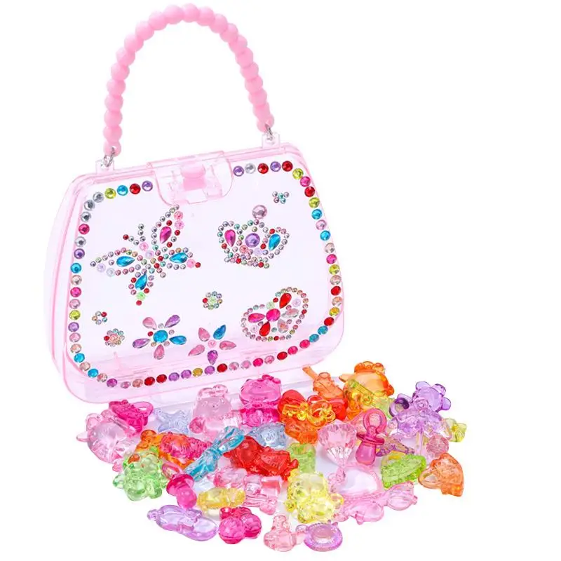 Детская игрушка с драгоценными камнями для девочек алмазный кристалл пластик