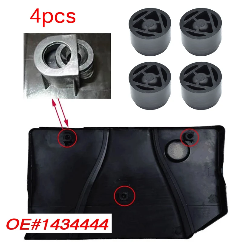 

4х резиновый монтажный вкладыш двигателя для Ford Mondeo Focus C-Max Galaxy Fiesta 1434444, защитная крышка под защитой, резиновая пластина