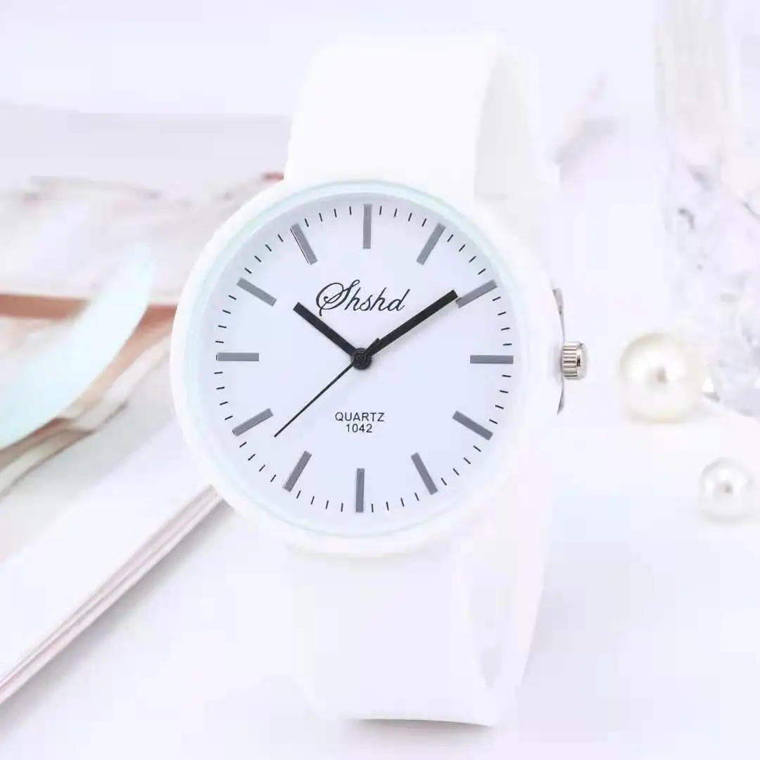2022 new simple silicone brand wokai casual quartz watch women crystal silicone watches relogio feminino wrist watch hot sale free global shipping