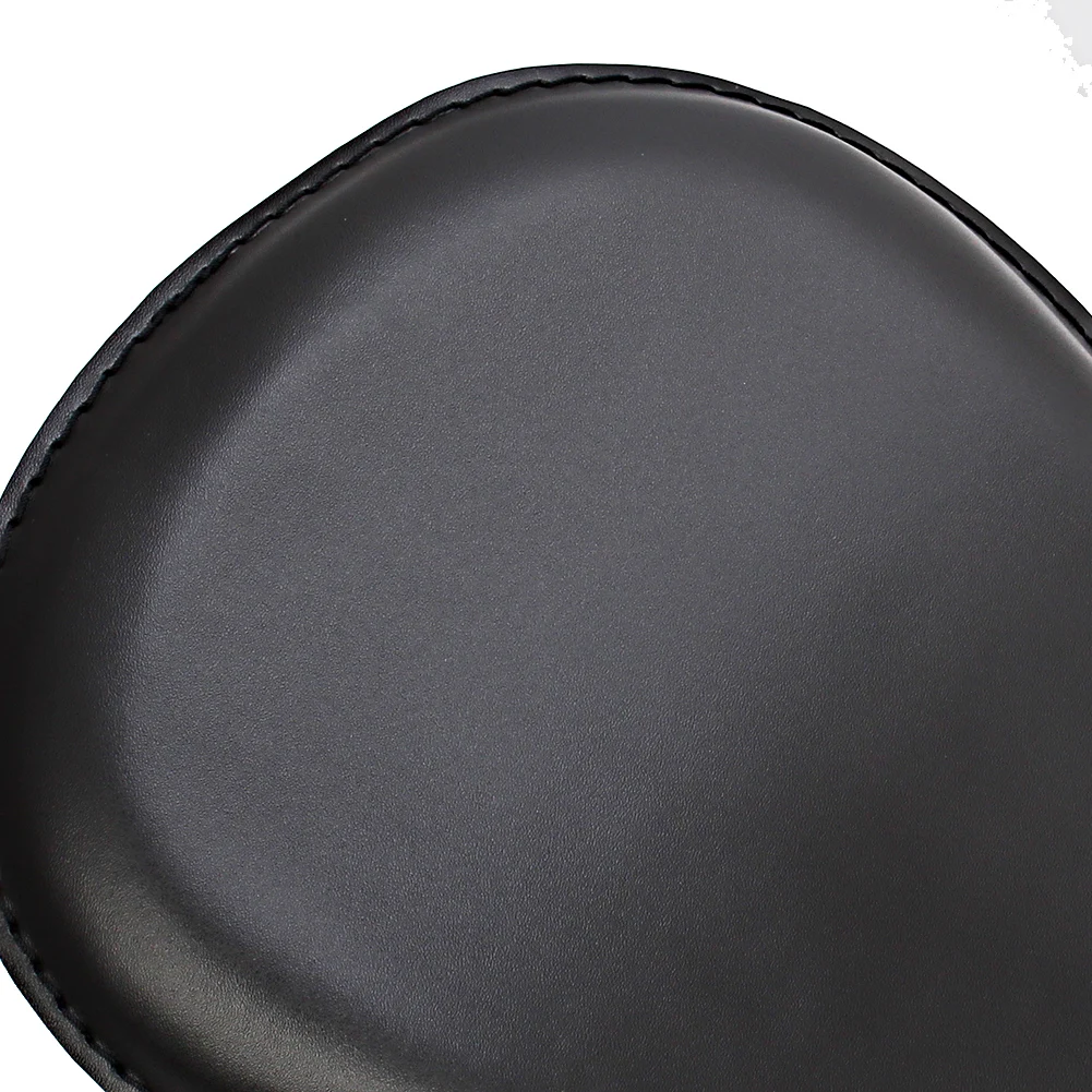 Черная кожаная основа для сиденья соло пружинный Кронштейн Harley Yamaha Kawasaki Suzuki Sportster