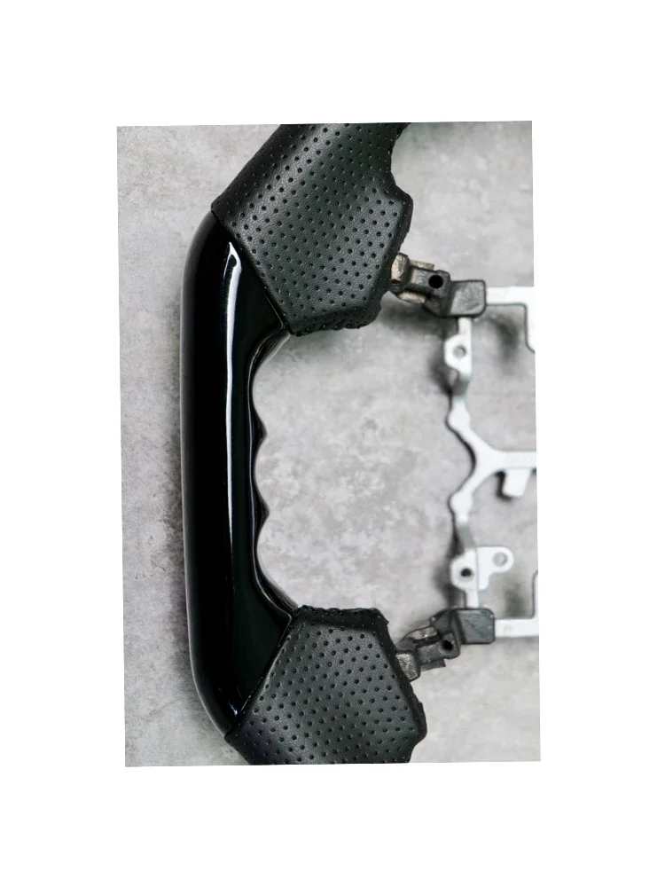 Руль из кожи и дерева для Toyota MARK X 2010-2018 года