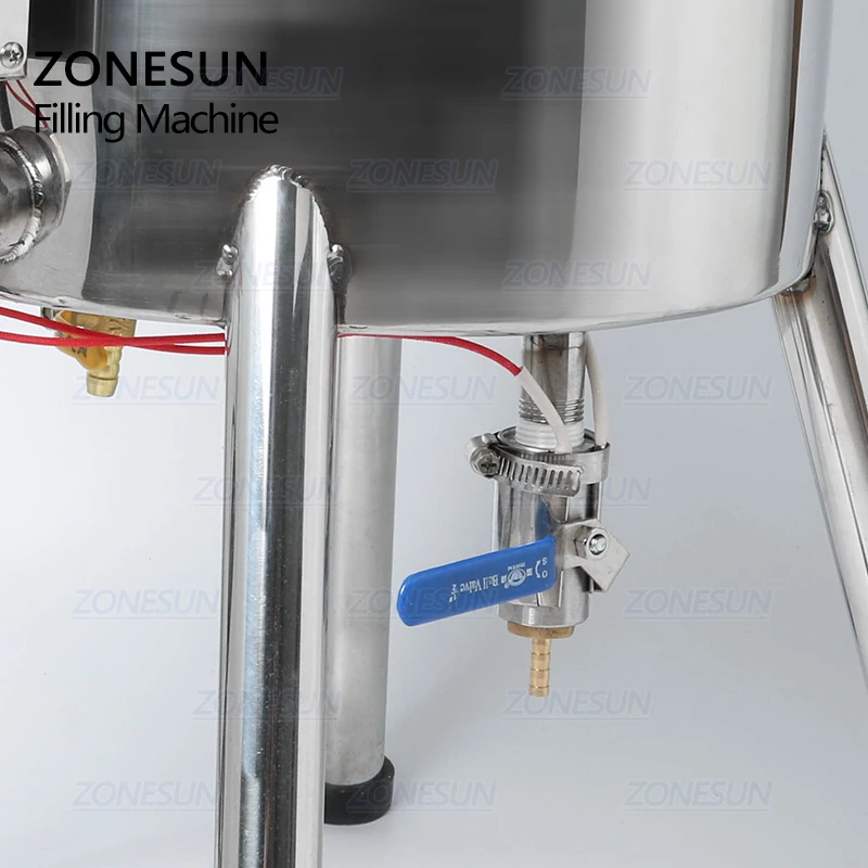ZONESUN Машина для наполнения губной помады Бальзам губ Блеск Нагревательный бак