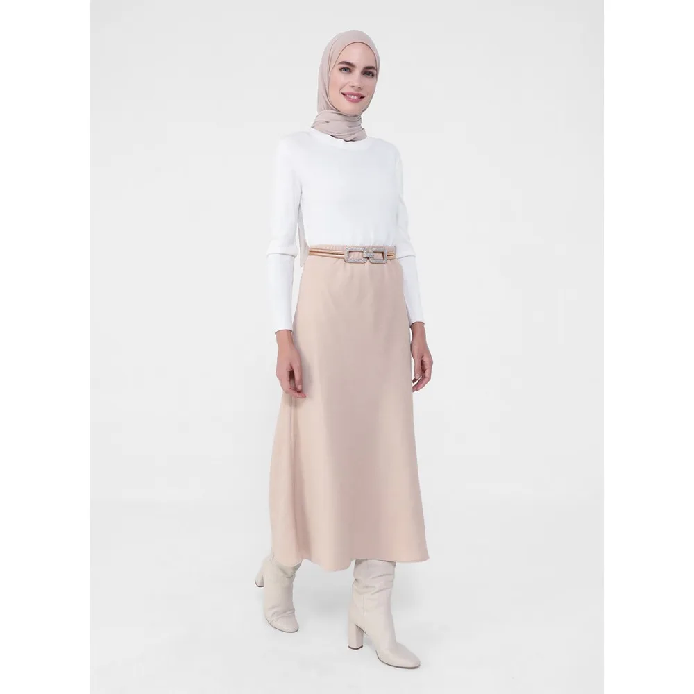 

Dorlie Corduroy Skirt-Camel-Dorlie
